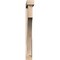Ekena Millwork Westlake Block Smooth Bracket w/ Offset Brace, Douglas Fir, 5 1/2"W x 42"D x 48"H BKT0604X42X48WTL05SDF - alternate 2